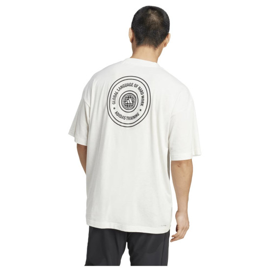 Adidas Ανδρική κοντομάνικη μπλούζα Oversized Power Graphic Tee